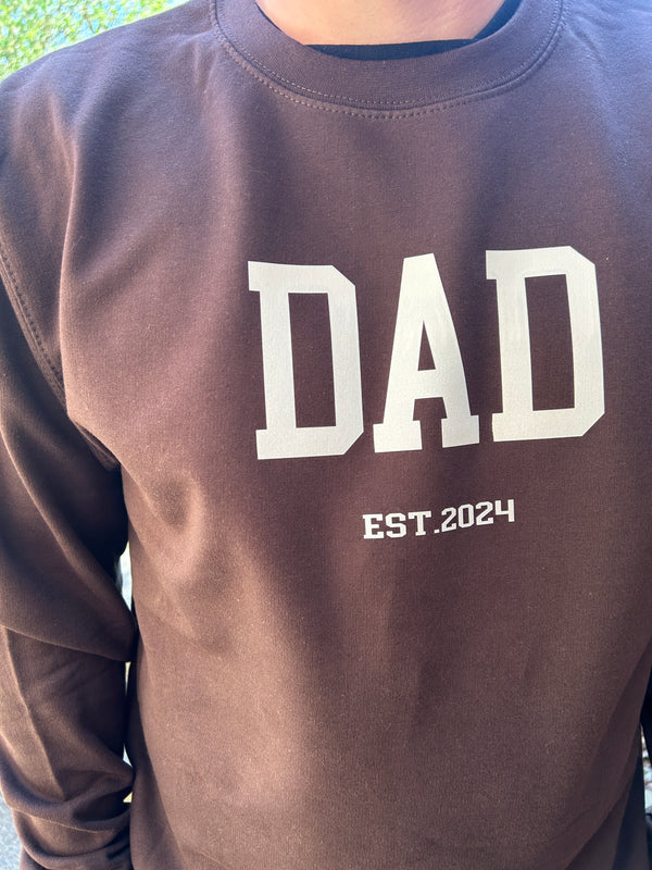 DAD sweatshirt - chokolate