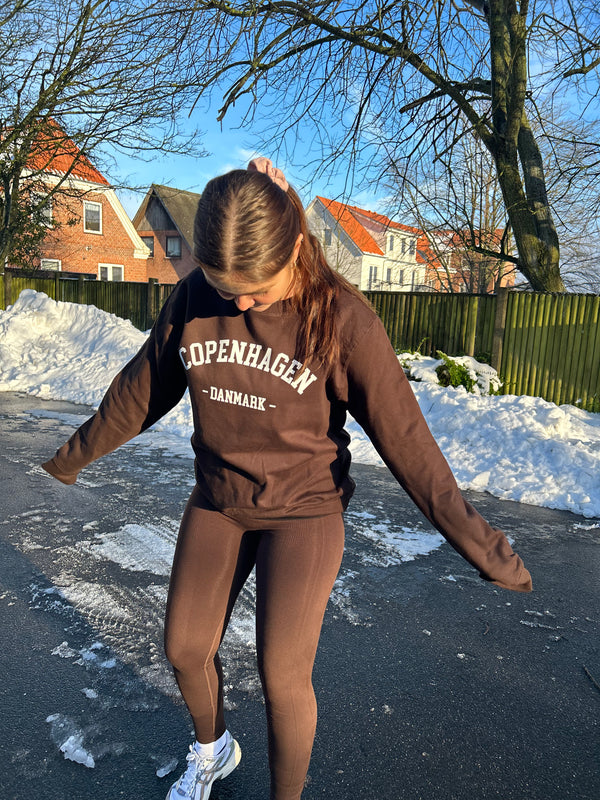 Copenhagen sweatshirt - chokolate