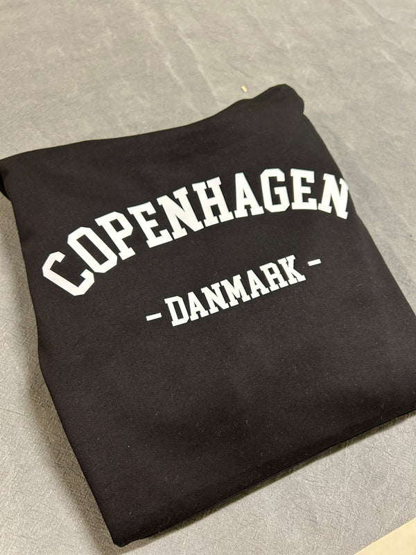 Copenhagen hoodie - sort
