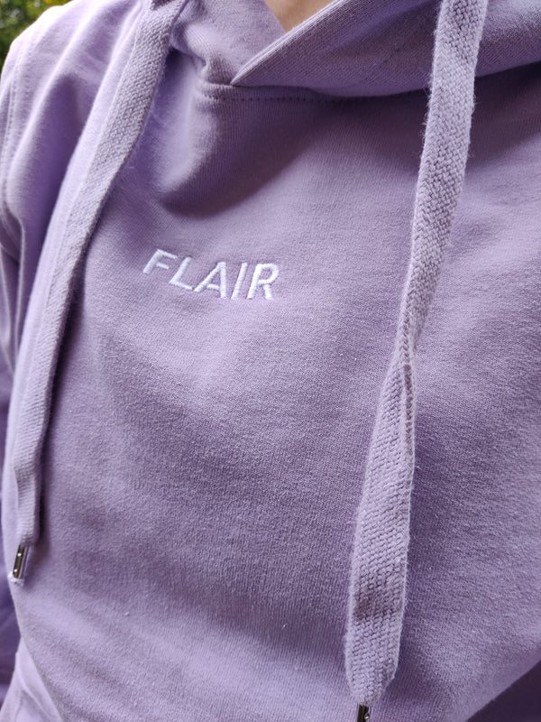 FLAIR hoodie - lavendel