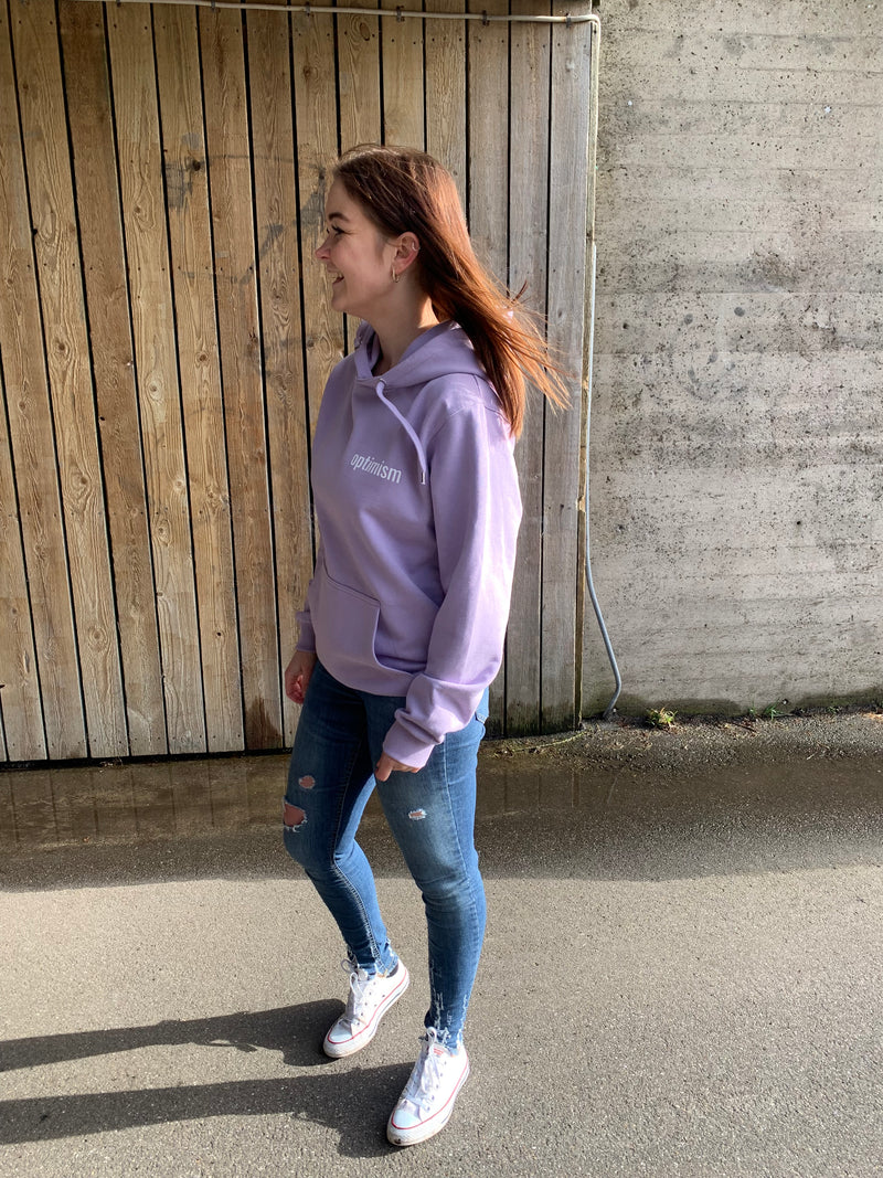 Optimism hoodie - lavendel