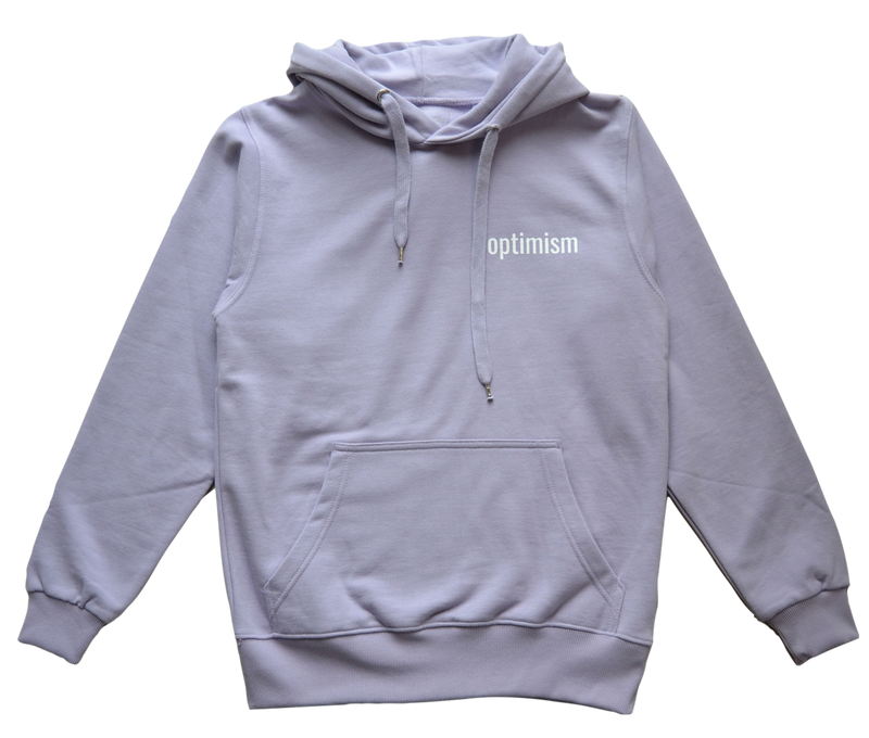 Optimism hoodie - lavendel