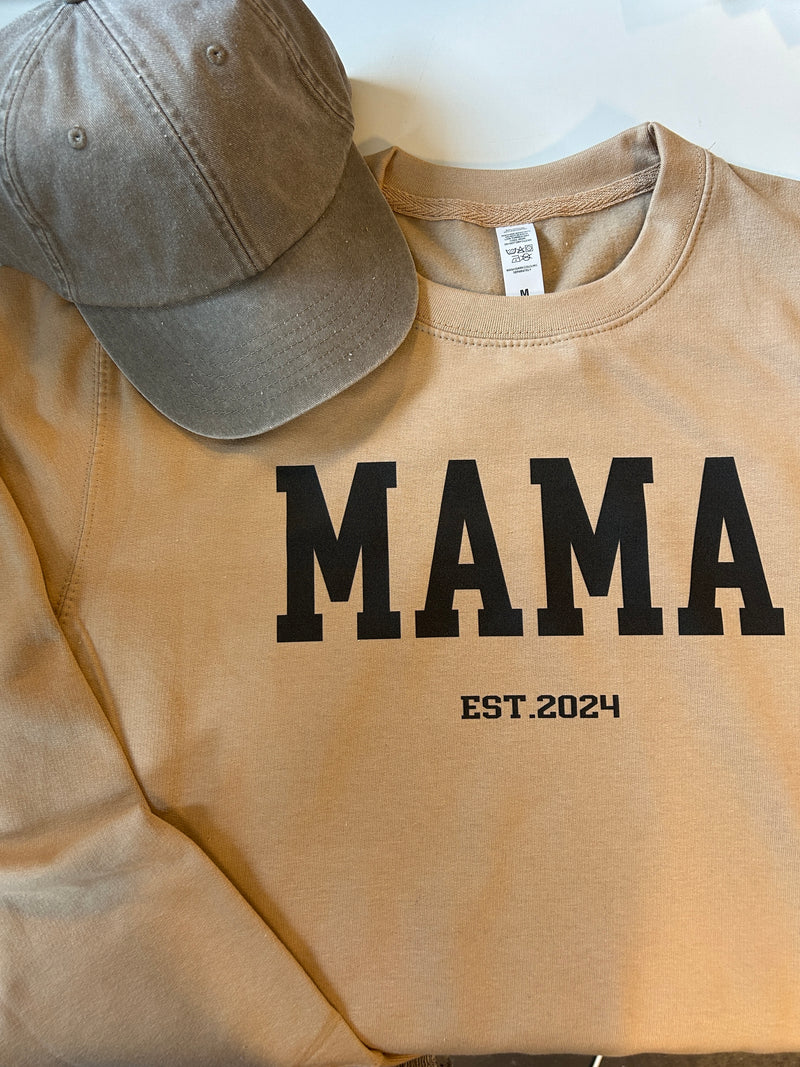 MAMA sweatshirt - Desert Sand