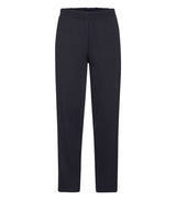 Sweatpants brede ben - sort