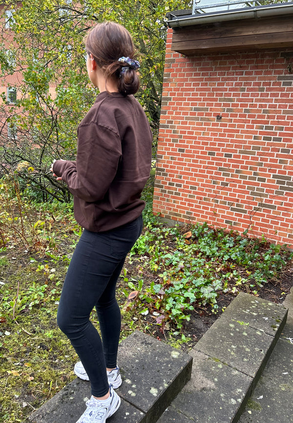 Sweatshirt - chokolade