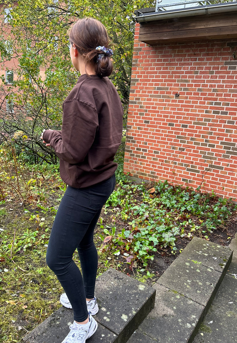 Sweatshirt - chokolade