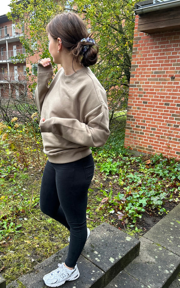 Oversize sweatshirt - Mocca