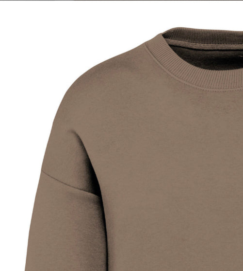 Oversize sweatshirt - Mocca