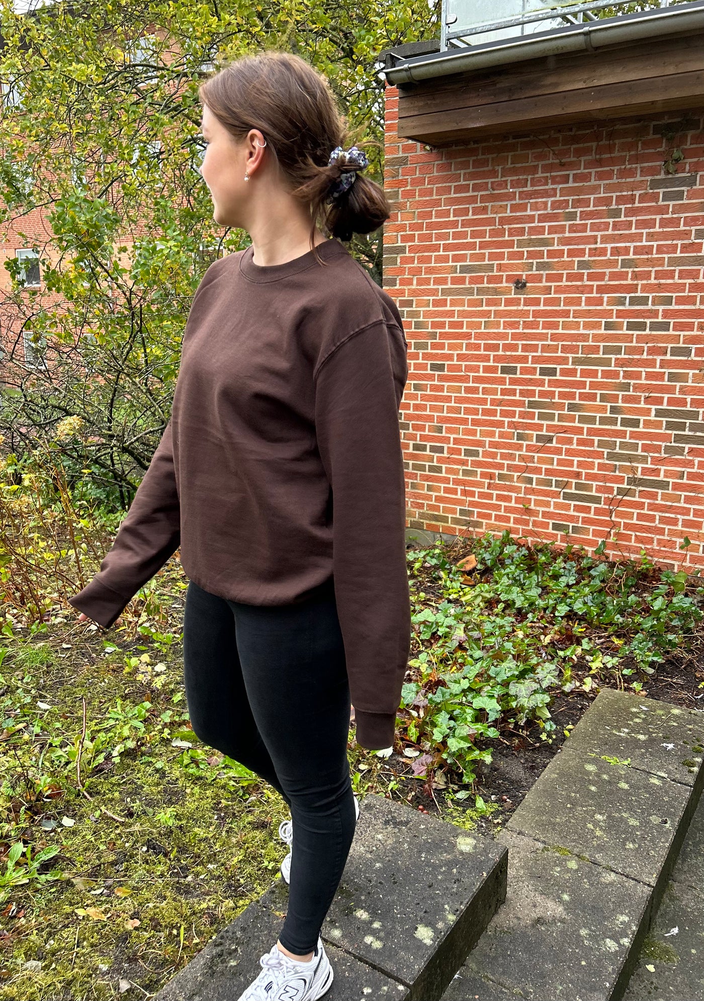 Sweatshirt - chokolade