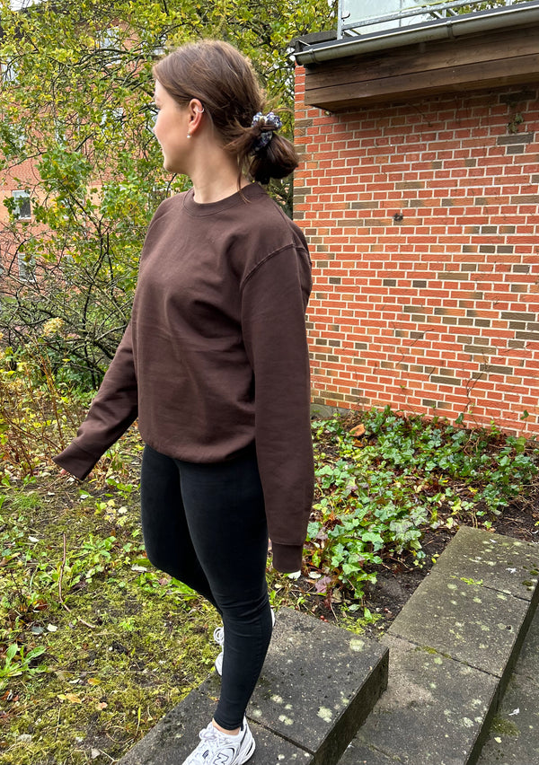Sweatshirt - chokolade