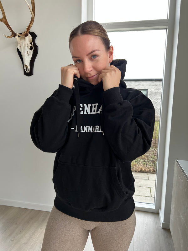 Copenhagen hoodie - sort