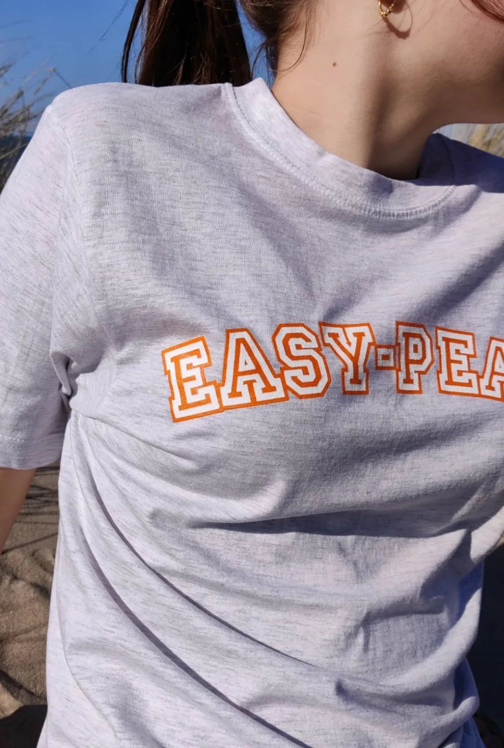 Easy-peasy tee - Grå