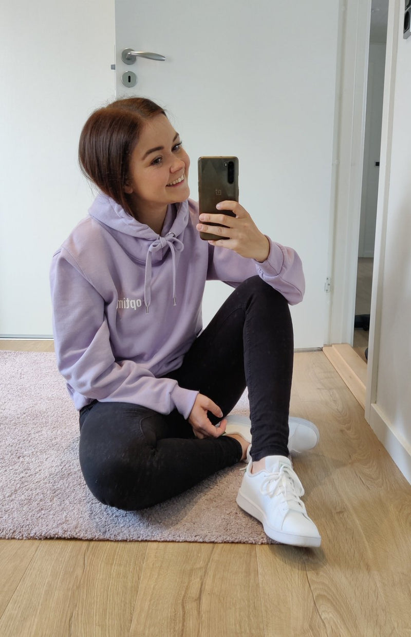 Optimism hoodie - lavendel