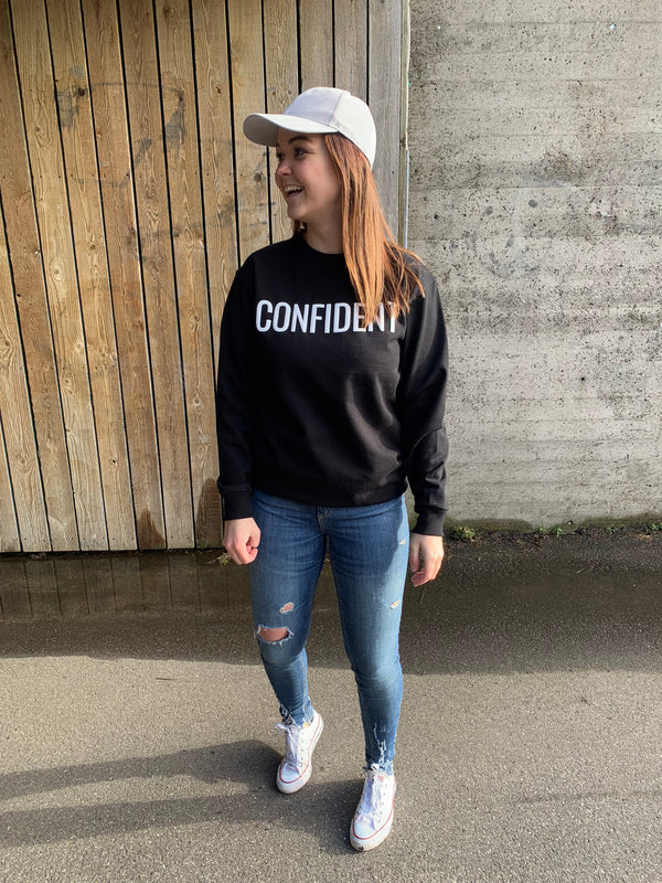 Confident sweatshirt