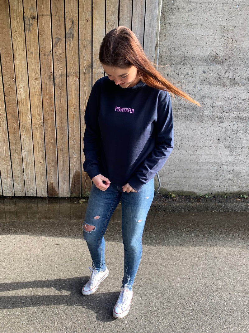 Powerful sweatshirt