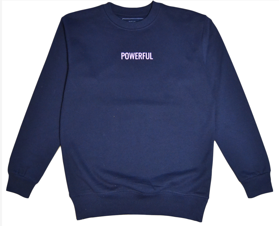 Powerful sweatshirt