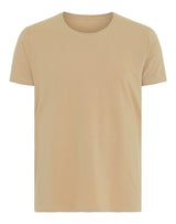 Økologisk shape tee - Sand